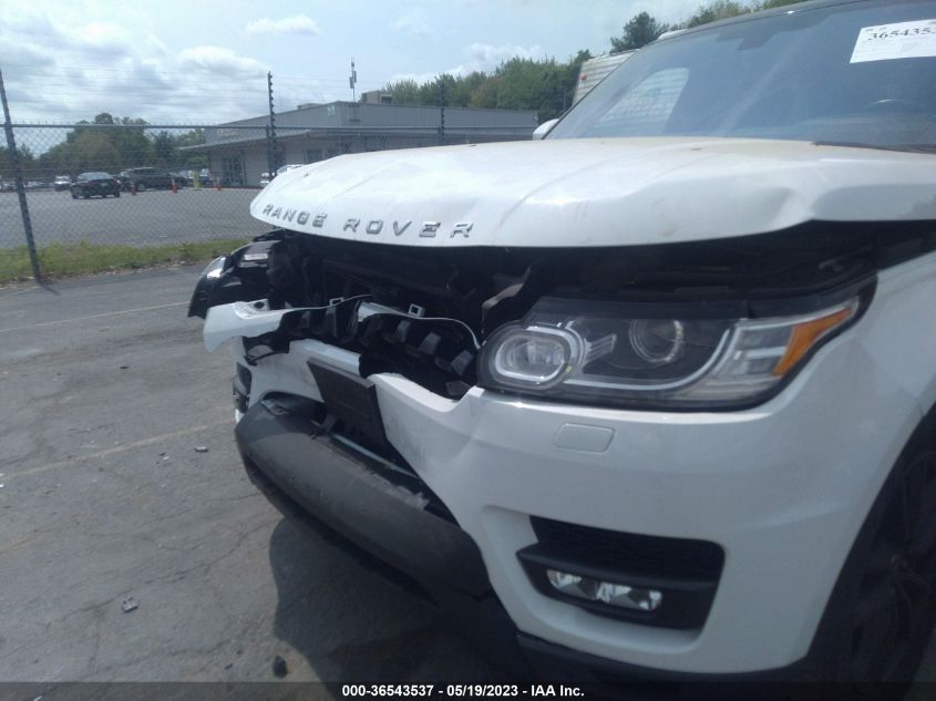 2016 LAND ROVER RANGE ROVER SPORT V6 SE - SALWG2VF0GA648773