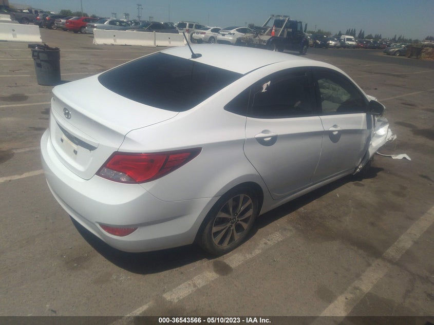 VIN KMHCT4AE6HU348116 2017 HYUNDAI ACCENT VALUE EDITION