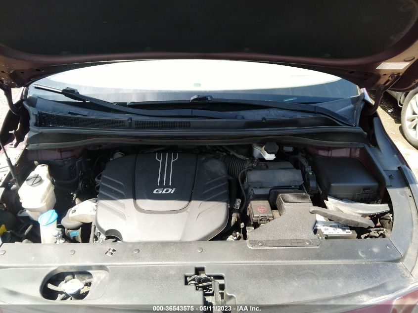 2015 KIA SEDONA SX-L - KNDME5C17F6049464