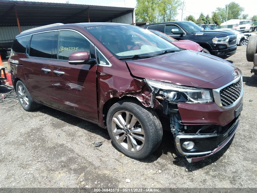 2015 KIA SEDONA SX-L - KNDME5C17F6049464