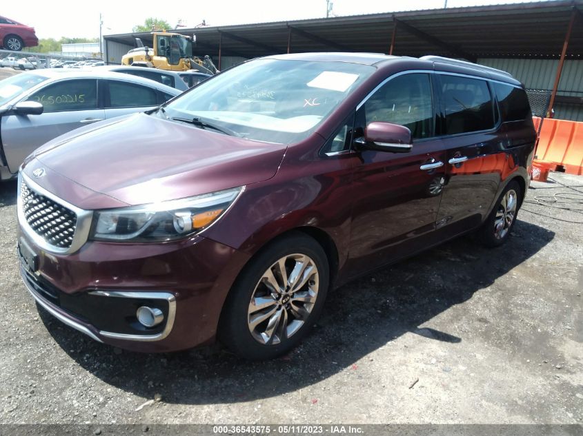 2015 KIA SEDONA SX-L - KNDME5C17F6049464