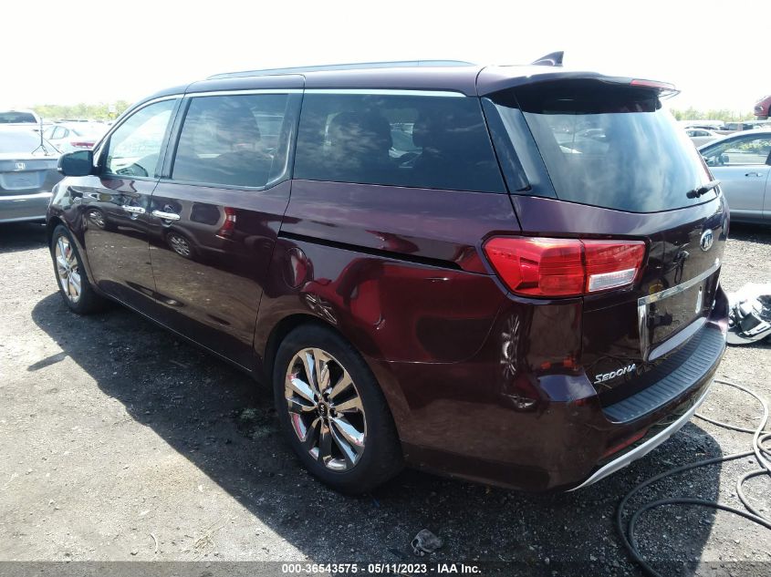 2015 KIA SEDONA SX-L - KNDME5C17F6049464