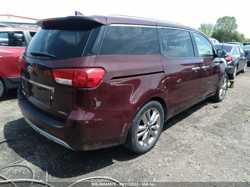 2015 KIA SEDONA SX-L - KNDME5C17F6049464