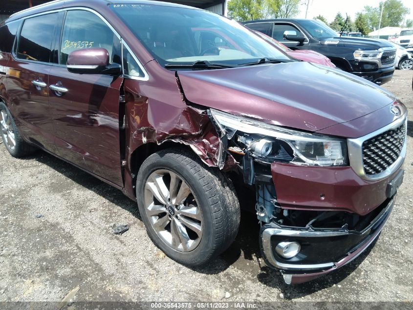 2015 KIA SEDONA SX-L - KNDME5C17F6049464