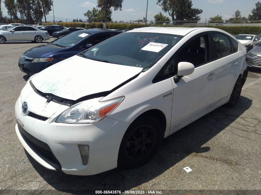 2015 TOYOTA PRIUS FOUR - JTDKN3DU4F1965827