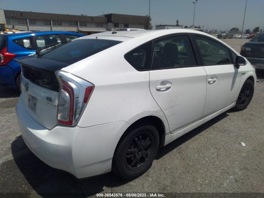 2015 TOYOTA PRIUS FOUR - JTDKN3DU4F1965827