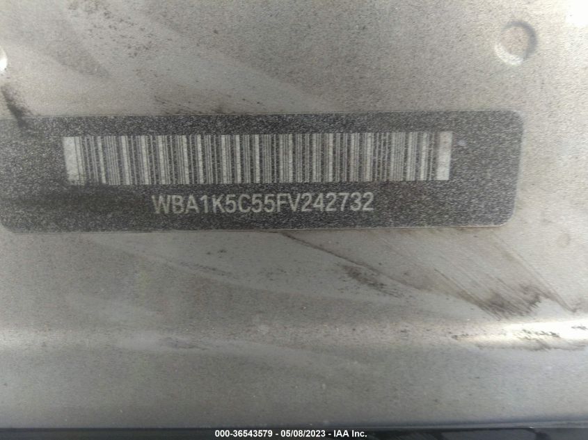 2015 BMW 2 SERIES 228I - WBA1K5C55FV242732