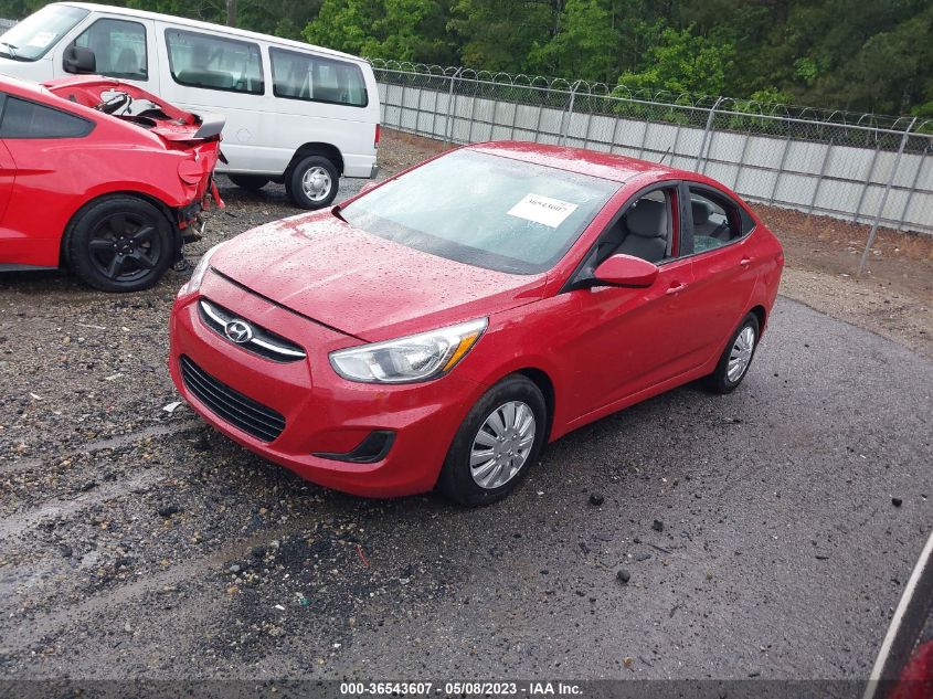 2017 HYUNDAI ACCENT SE - KMHCT4AE3HU310519