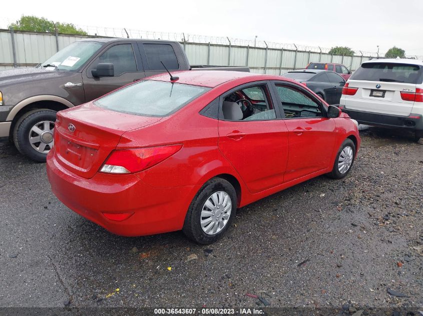 2017 HYUNDAI ACCENT SE - KMHCT4AE3HU310519