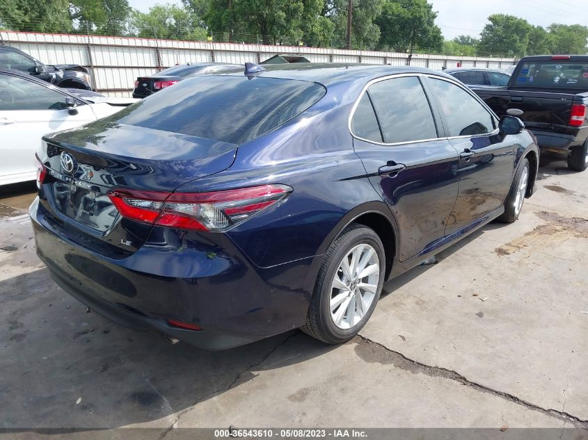 2022 TOYOTA CAMRY LE - 4T1C11AK0NU653990