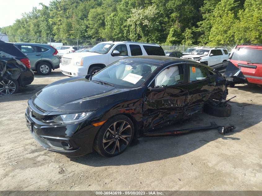 VIN 2HGFC2F81LH511535 2020 HONDA CIVIC SEDAN SPORT