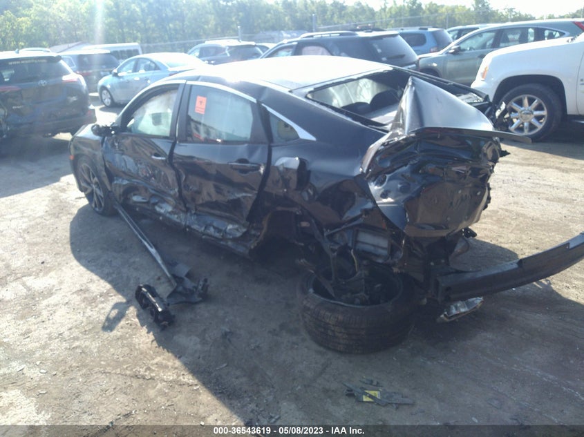 VIN 2HGFC2F81LH511535 2020 HONDA CIVIC SEDAN SPORT