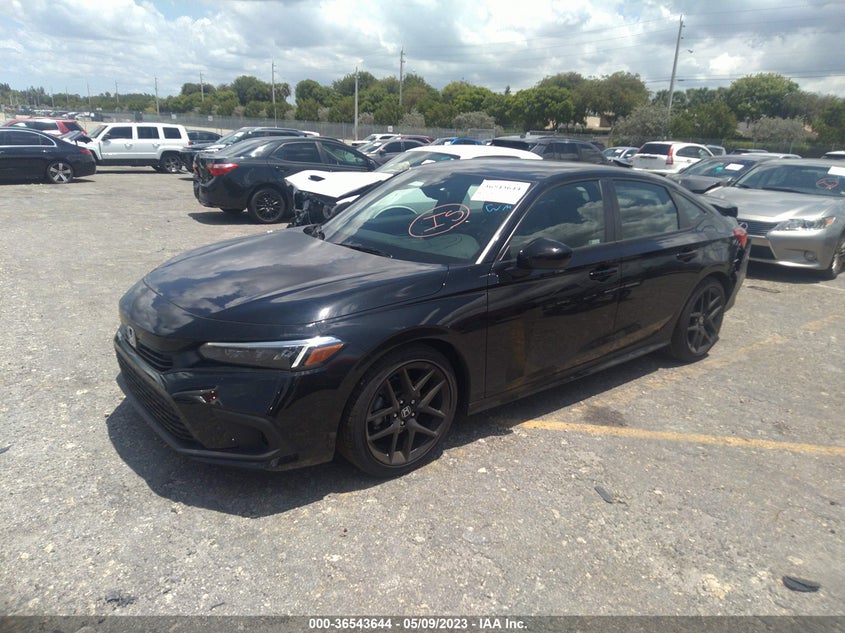VIN 2HGFE2F55PH525864 2023 HONDA CIVIC SEDAN SPORT