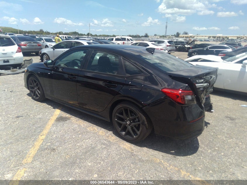 VIN 2HGFE2F55PH525864 2023 HONDA CIVIC SEDAN SPORT