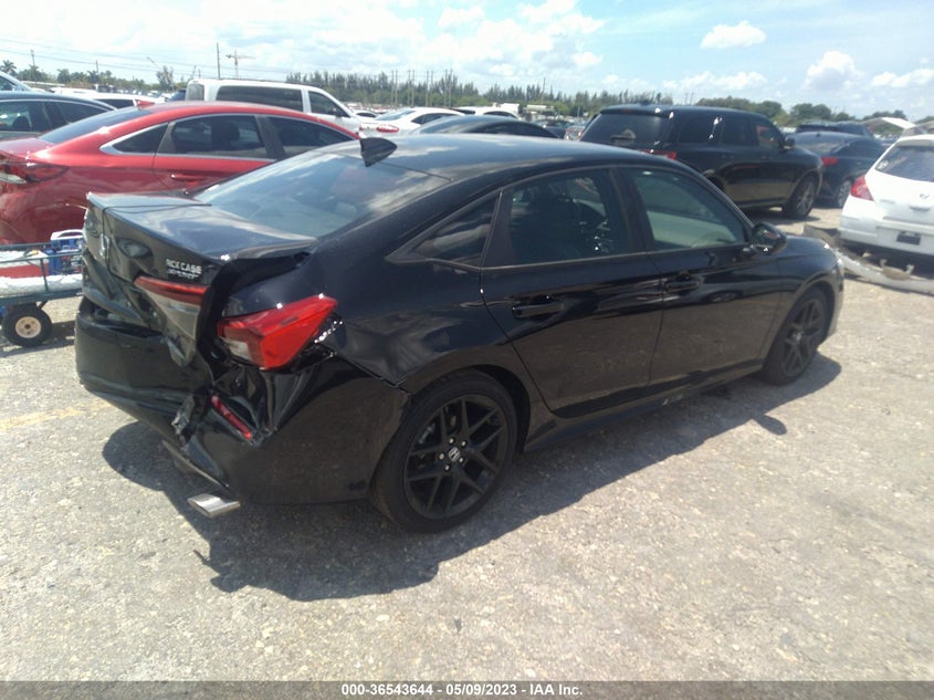 VIN 2HGFE2F55PH525864 2023 HONDA CIVIC SEDAN SPORT