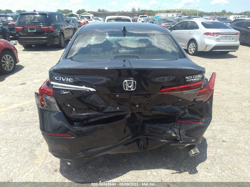 VIN 2HGFE2F55PH525864 2023 HONDA CIVIC SEDAN SPORT