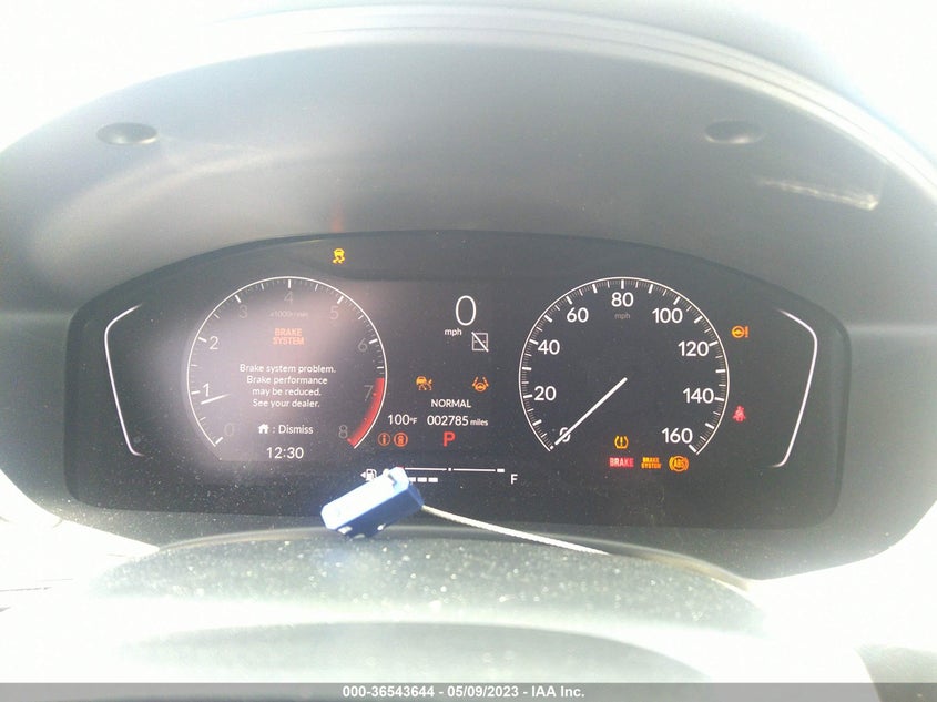 VIN 2HGFE2F55PH525864 2023 HONDA CIVIC SEDAN SPORT