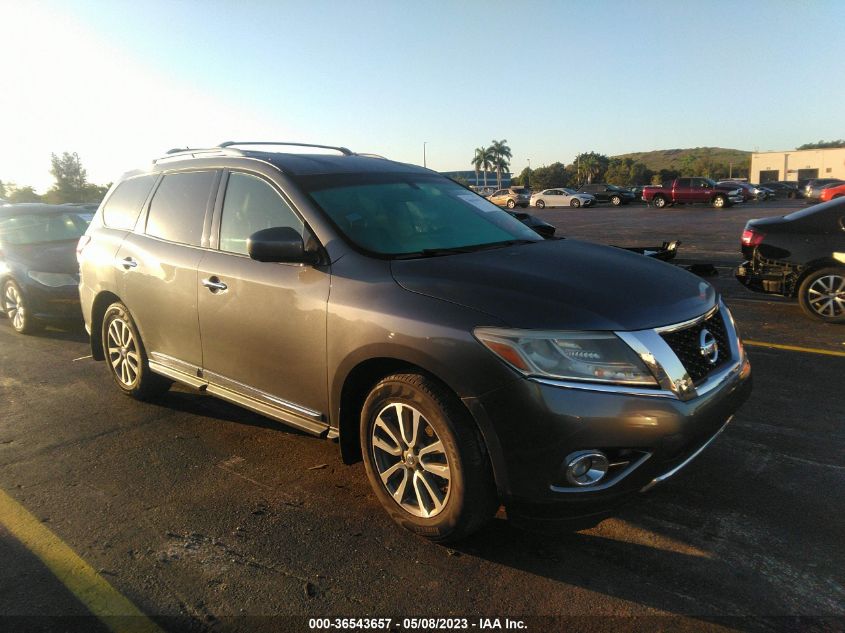 2016 NISSAN PATHFINDER SL - 5N1AR2MN7GC604595