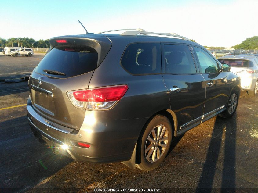 2016 NISSAN PATHFINDER SL - 5N1AR2MN7GC604595