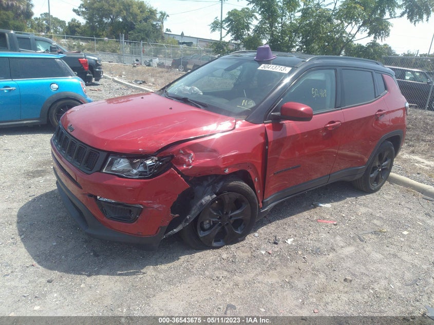 VIN 3C4NJCBBXKT667635 2019 JEEP COMPASS ALTITUDE