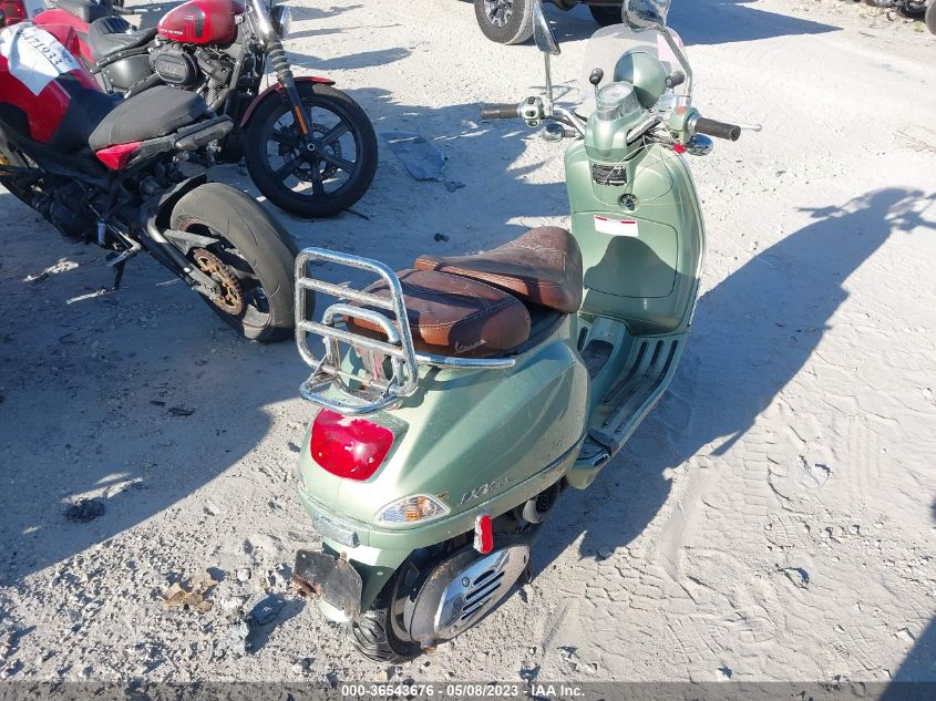 2012 VESPA LX 150IE ZAPM688F0C5200907