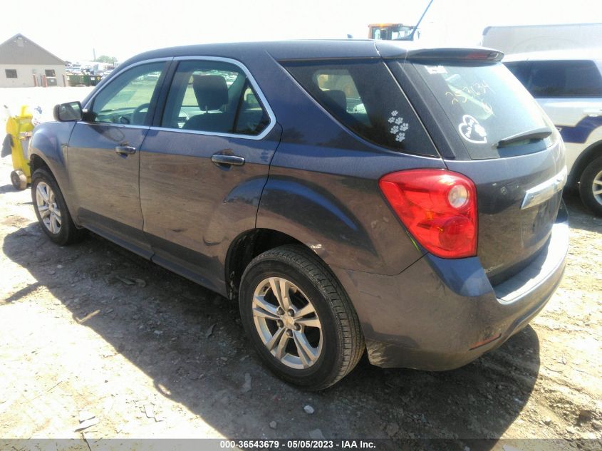 2013 CHEVROLET EQUINOX LS - 2GNALBEK2D6253634