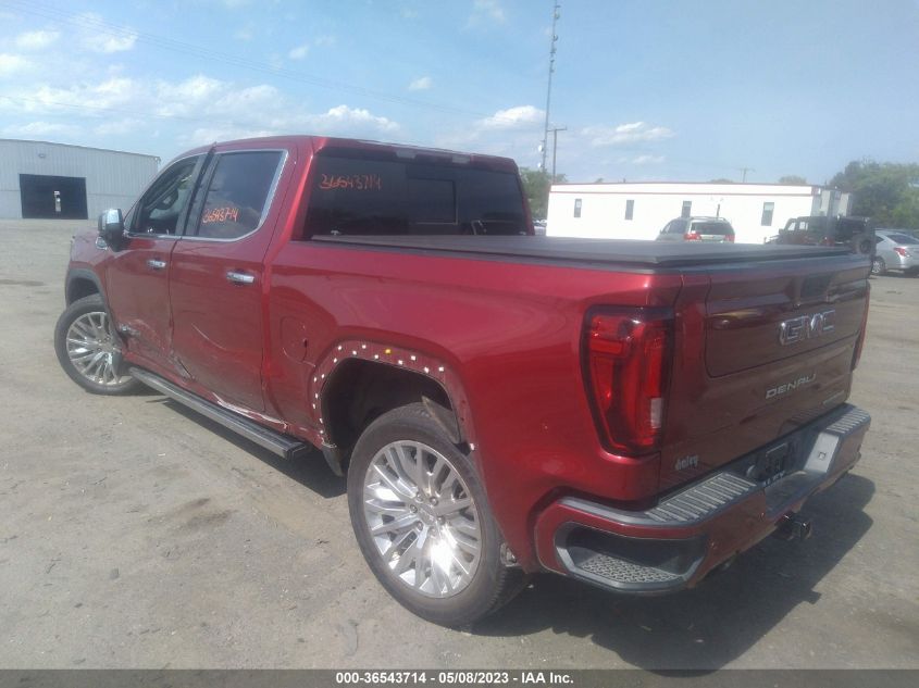2019 GMC SIERRA 1500 DENALI - 1GTU9FEL0KZ102023