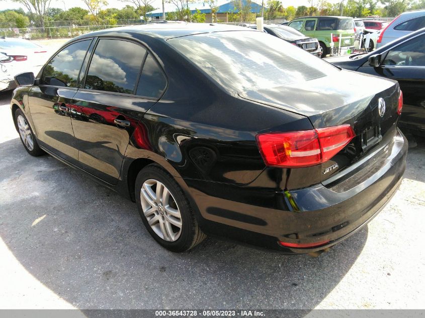 2015 VOLKSWAGEN JETTA SEDAN 2.0L S - 3VW2K7AJ0FM256631