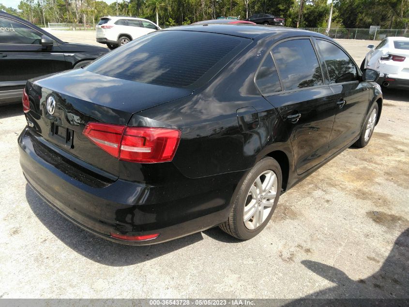 2015 VOLKSWAGEN JETTA SEDAN 2.0L S - 3VW2K7AJ0FM256631