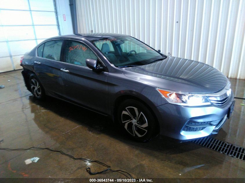 2017 HONDA ACCORD SEDAN LX - 1HGCR2F36HA194833