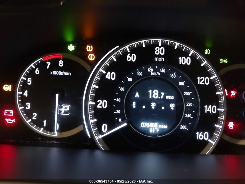 2017 HONDA ACCORD SEDAN EX-L V6 - 1HGCR3F09HA026163