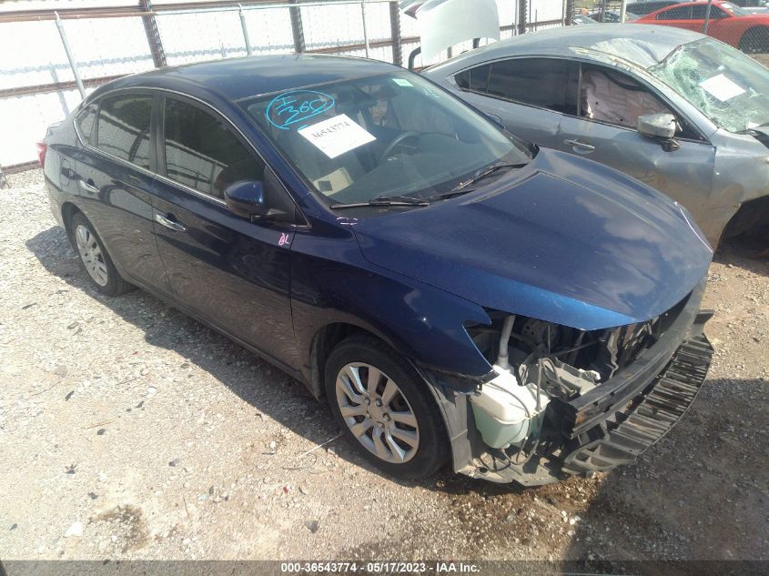 2016 NISSAN SENTRA S - 3N1AB7AP9GY278269