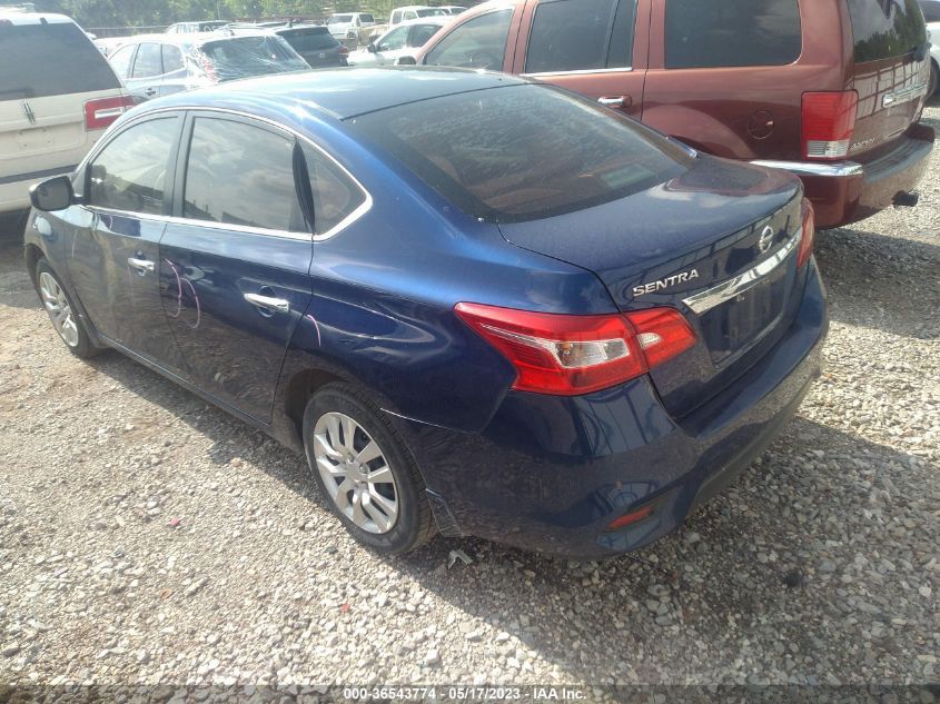 2016 NISSAN SENTRA S - 3N1AB7AP9GY278269