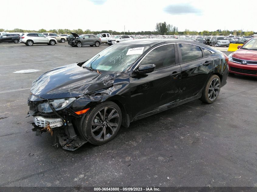 2021 HONDA CIVIC SEDAN SPORT - 2HGFC2F88MH533288