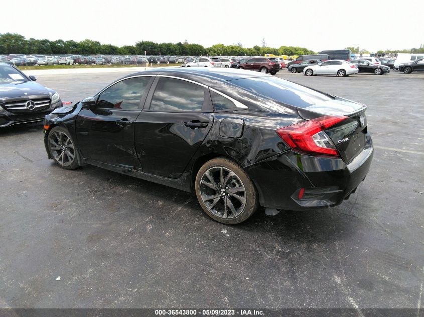 2021 HONDA CIVIC SEDAN SPORT - 2HGFC2F88MH533288
