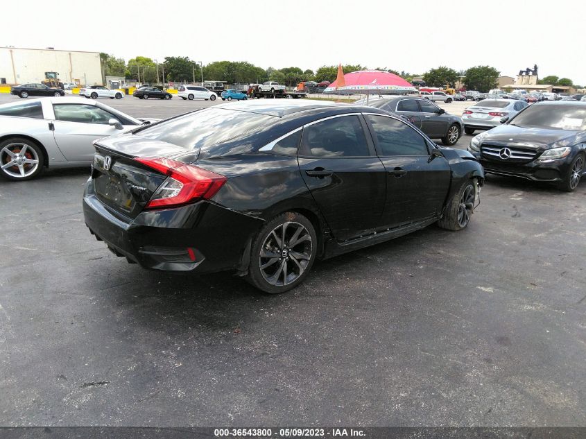 2021 HONDA CIVIC SEDAN SPORT - 2HGFC2F88MH533288