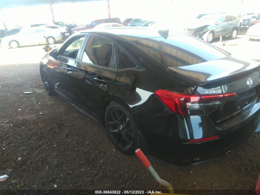VIN 2HGFE2F57NH501093 2022 HONDA CIVIC SEDAN SPORT
