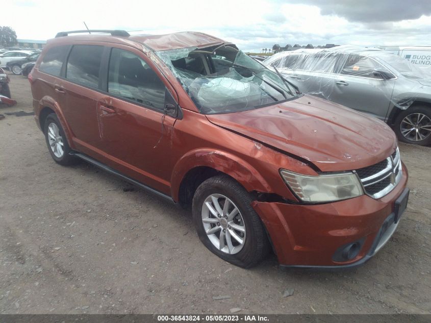2013 DODGE JOURNEY SXT - 3C4PDCBB9DT502534