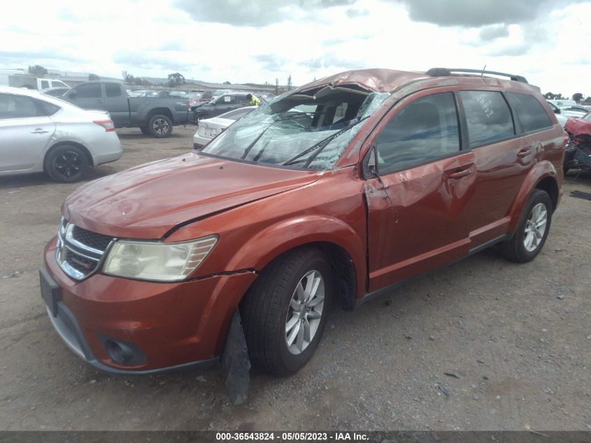 2013 DODGE JOURNEY SXT - 3C4PDCBB9DT502534