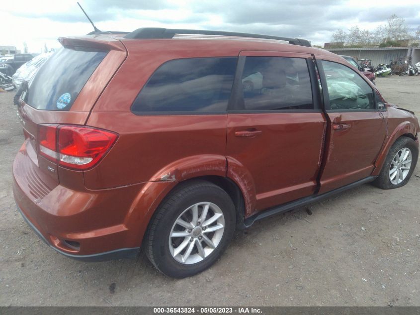 2013 DODGE JOURNEY SXT - 3C4PDCBB9DT502534