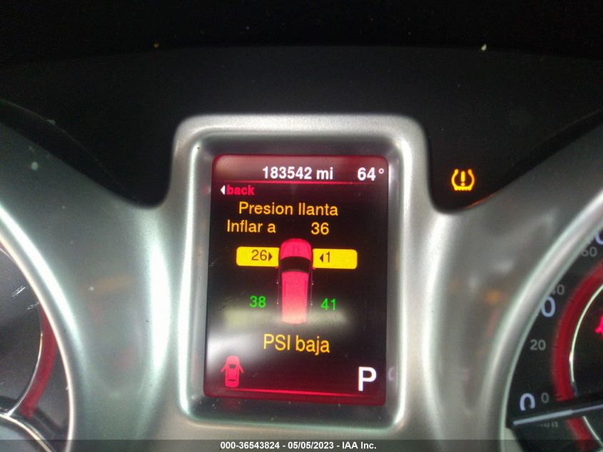 2013 DODGE JOURNEY SXT - 3C4PDCBB9DT502534