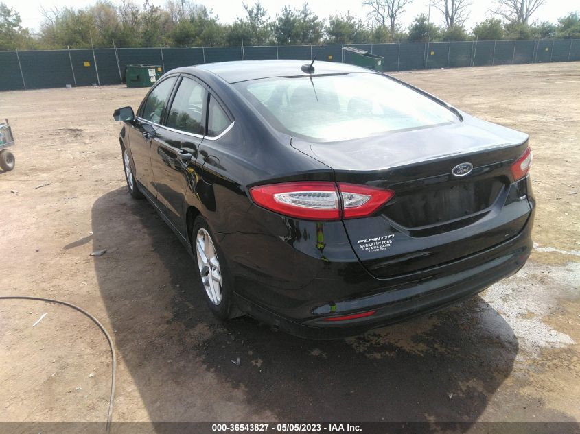 2016 FORD FUSION SE - 1FA6P0H73G5127772