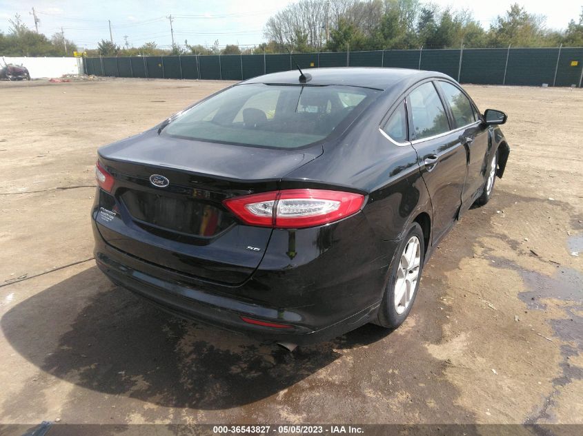 2016 FORD FUSION SE - 1FA6P0H73G5127772