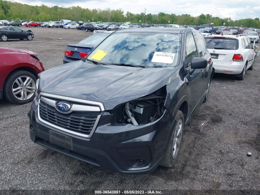 2019 SUBARU FORESTER - JF2SKAAC9KH407693