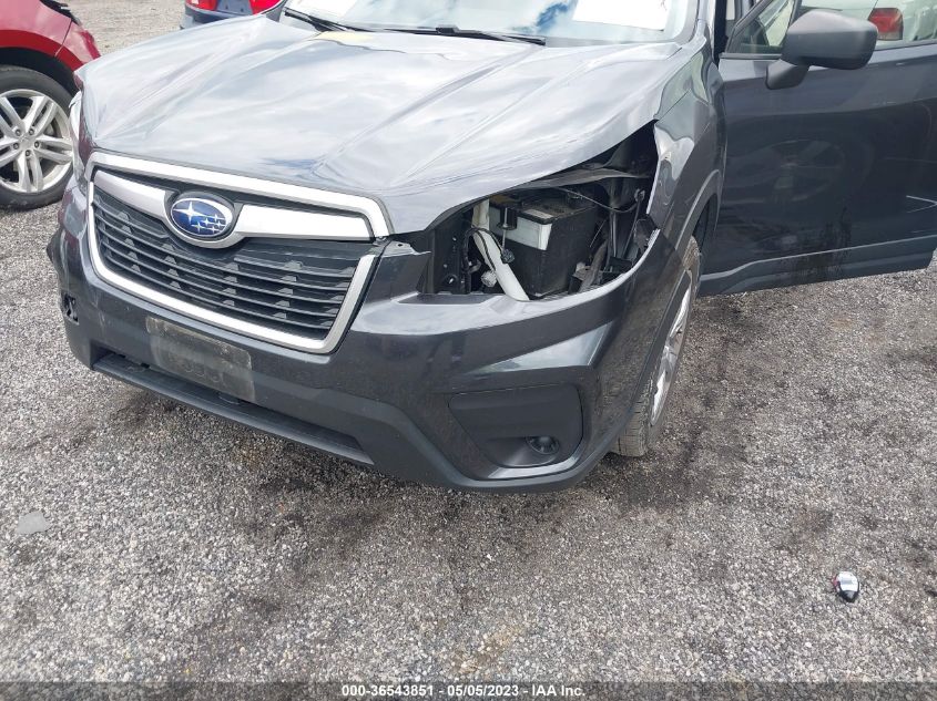2019 SUBARU FORESTER - JF2SKAAC9KH407693