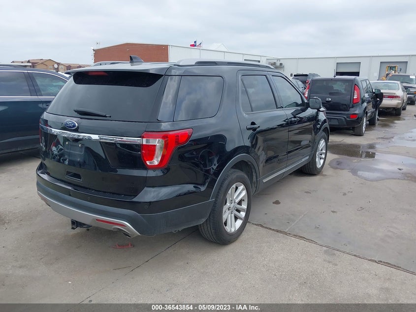 VIN 1FM5K7D85HGD02455 2017 FORD EXPLORER XLT