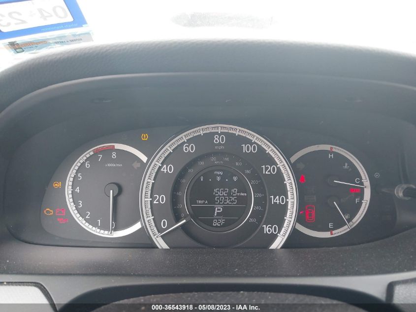 2014 HONDA ACCORD SEDAN LX - 1HGCR2F38EA083373