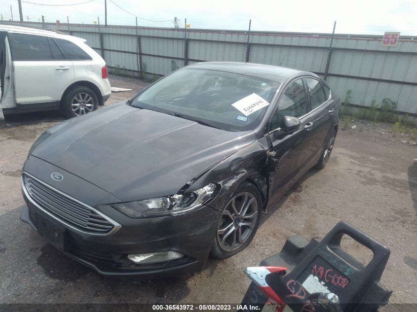 2017 FORD FUSION SE - 3FA6P0H77HR283537