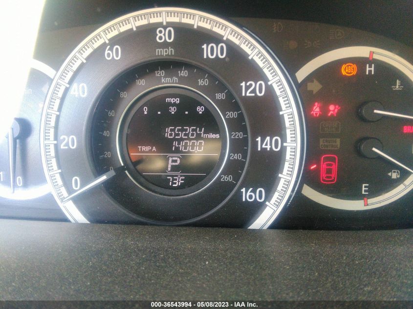 2016 HONDA ACCORD SEDAN EX-L - 1HGCR2F84GA142630