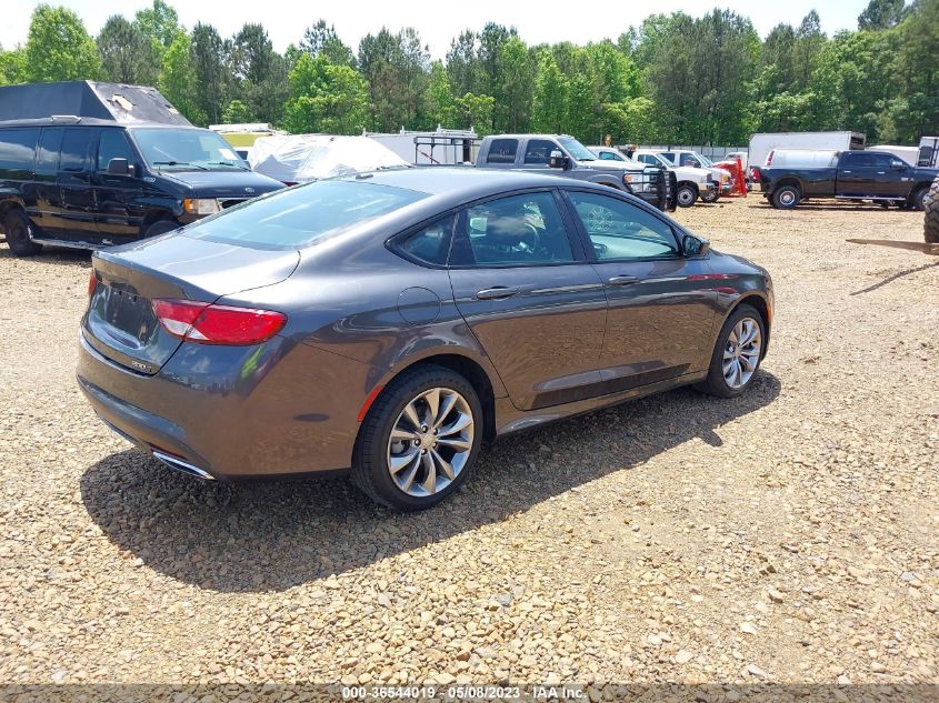 2015 CHRYSLER 200 S - 1C3CCCBG3FN514960